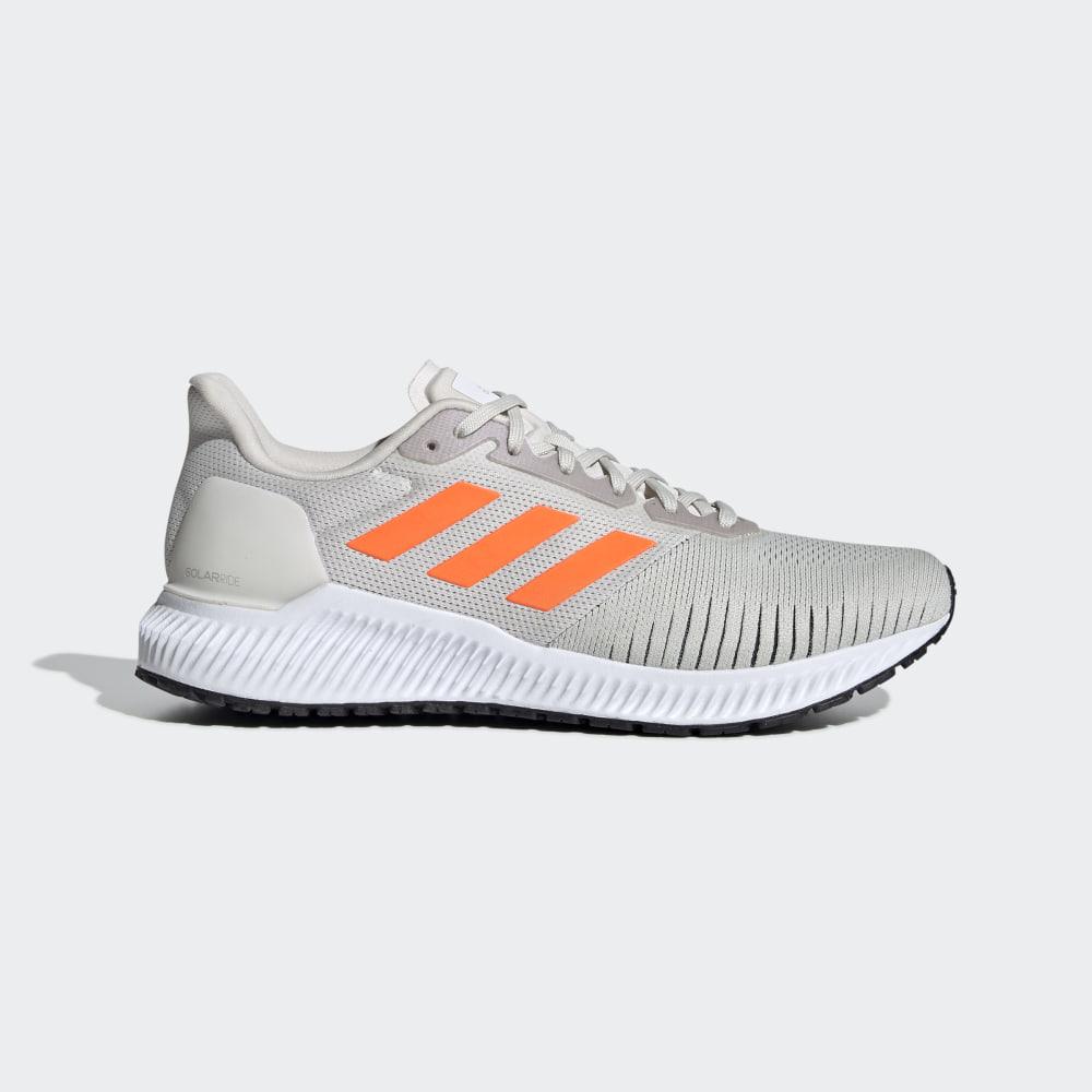 Adidas Men's Solar Ride Walking Shoes White/Orange Ireland EF1422